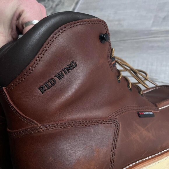Red Wing 405 Traction Tred Leather Boots - Picture 3 of 7